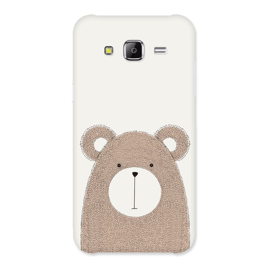 Cute Bear Back Case for Samsung Galaxy J2 Prime