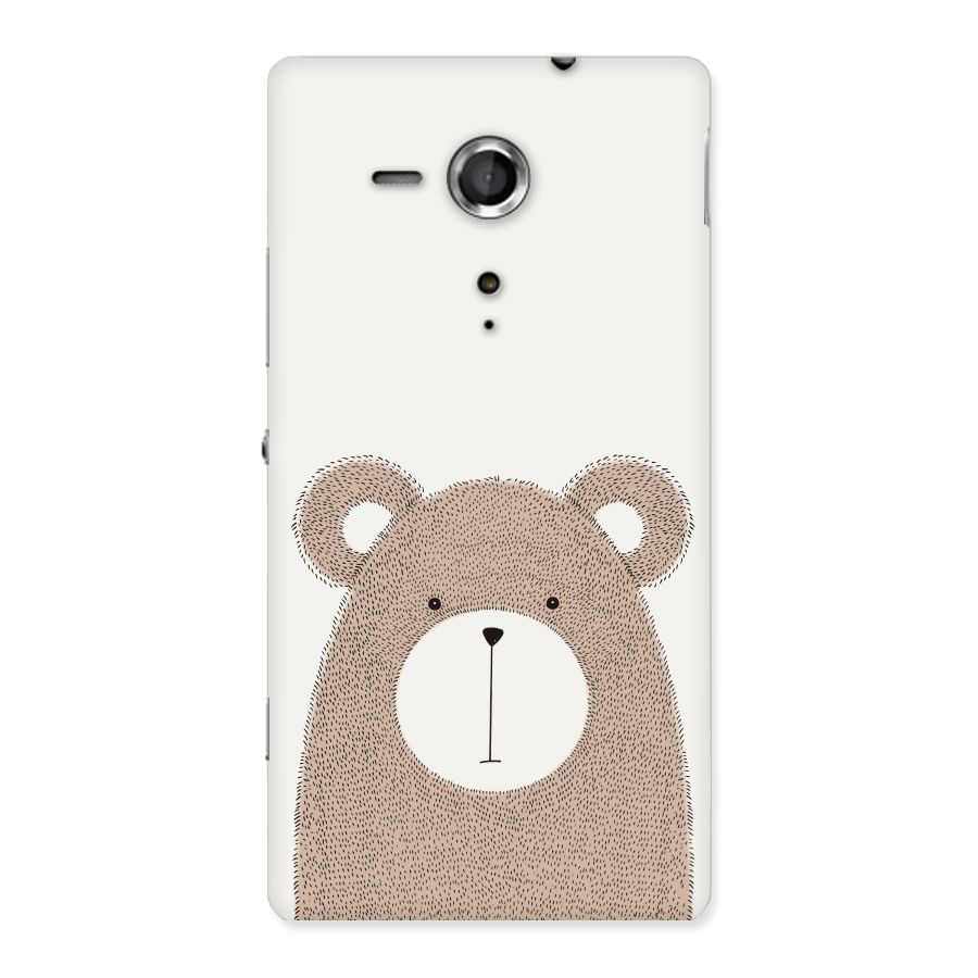 Cute Bear Back Case for Sony Xperia SP