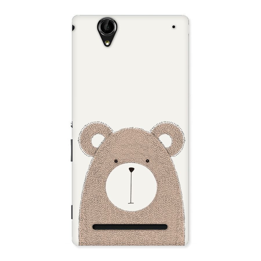 Cute Bear Back Case for Sony Xperia T2