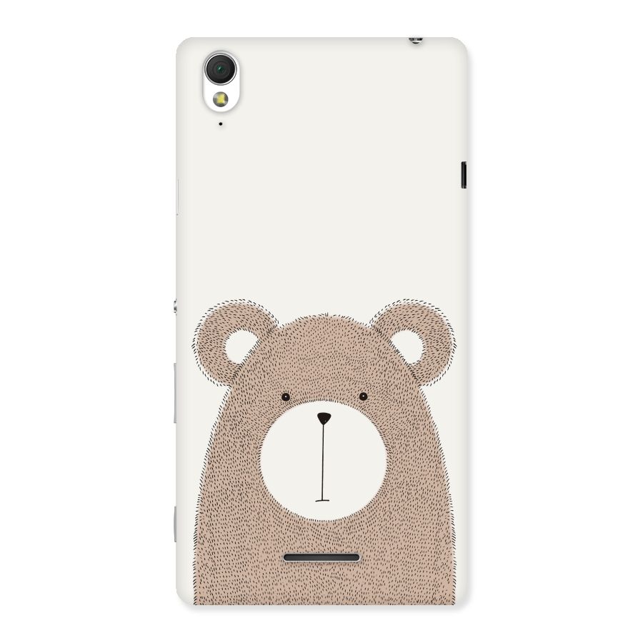 Cute Bear Back Case for Sony Xperia T3