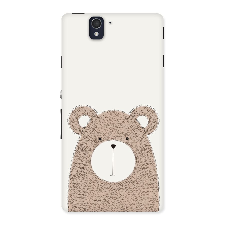 Cute Bear Back Case for Sony Xperia Z