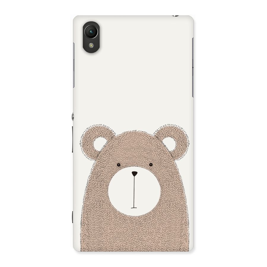 Cute Bear Back Case for Sony Xperia Z1