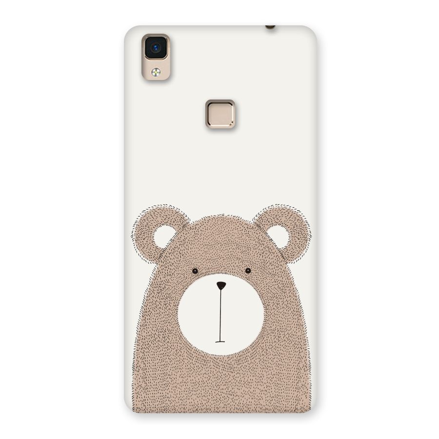 Cute Bear Back Case for V3 Max
