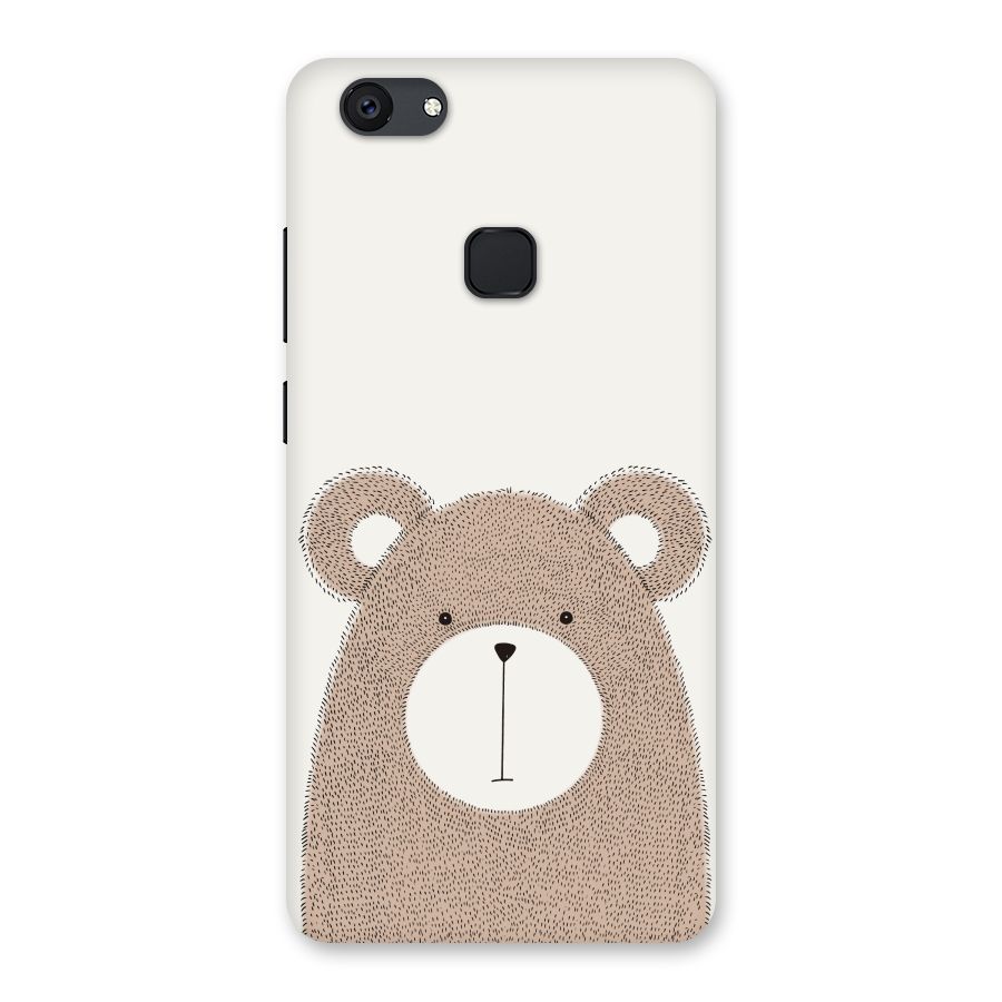 Cute Bear Back Case for Vivo V7 Plus