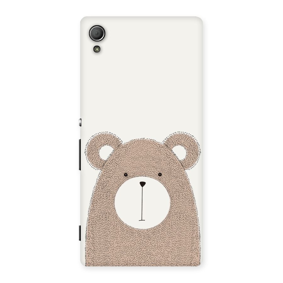 Cute Bear Back Case for Xperia Z3 Plus