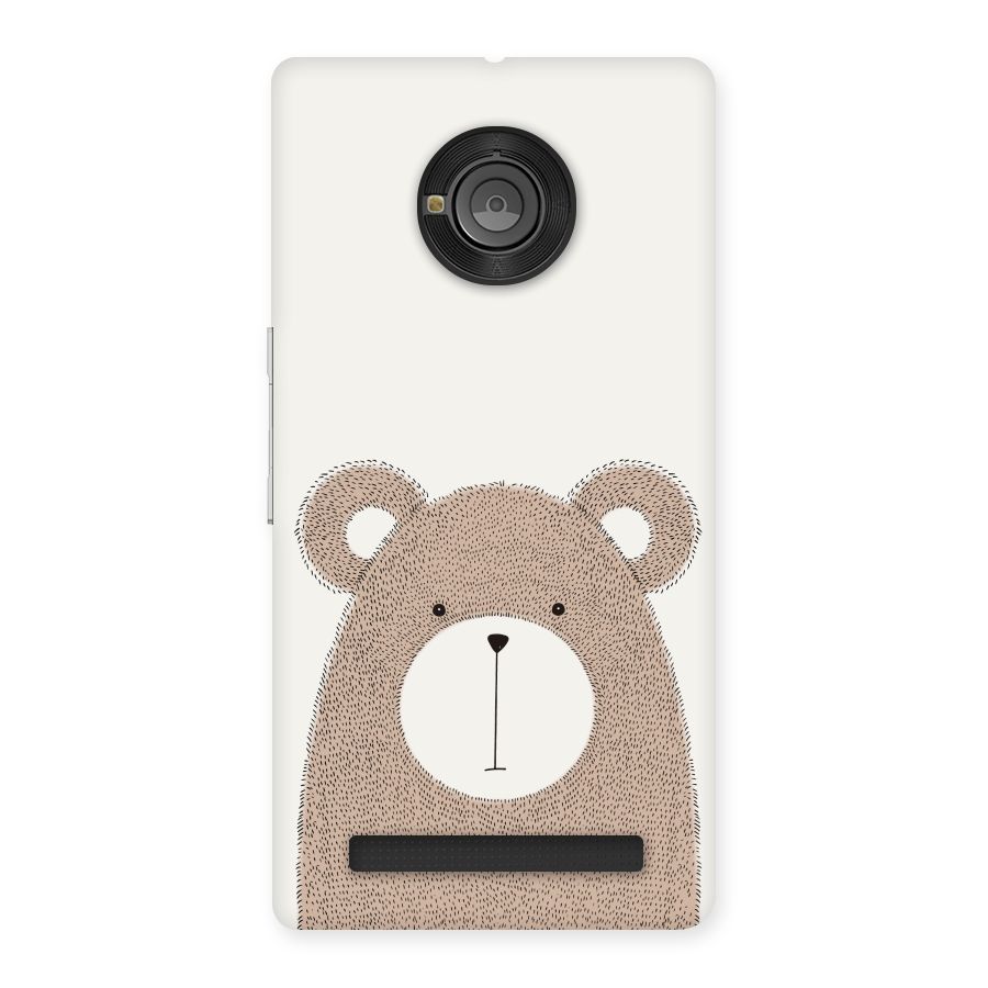 Cute Bear Back Case for Yu Yunique