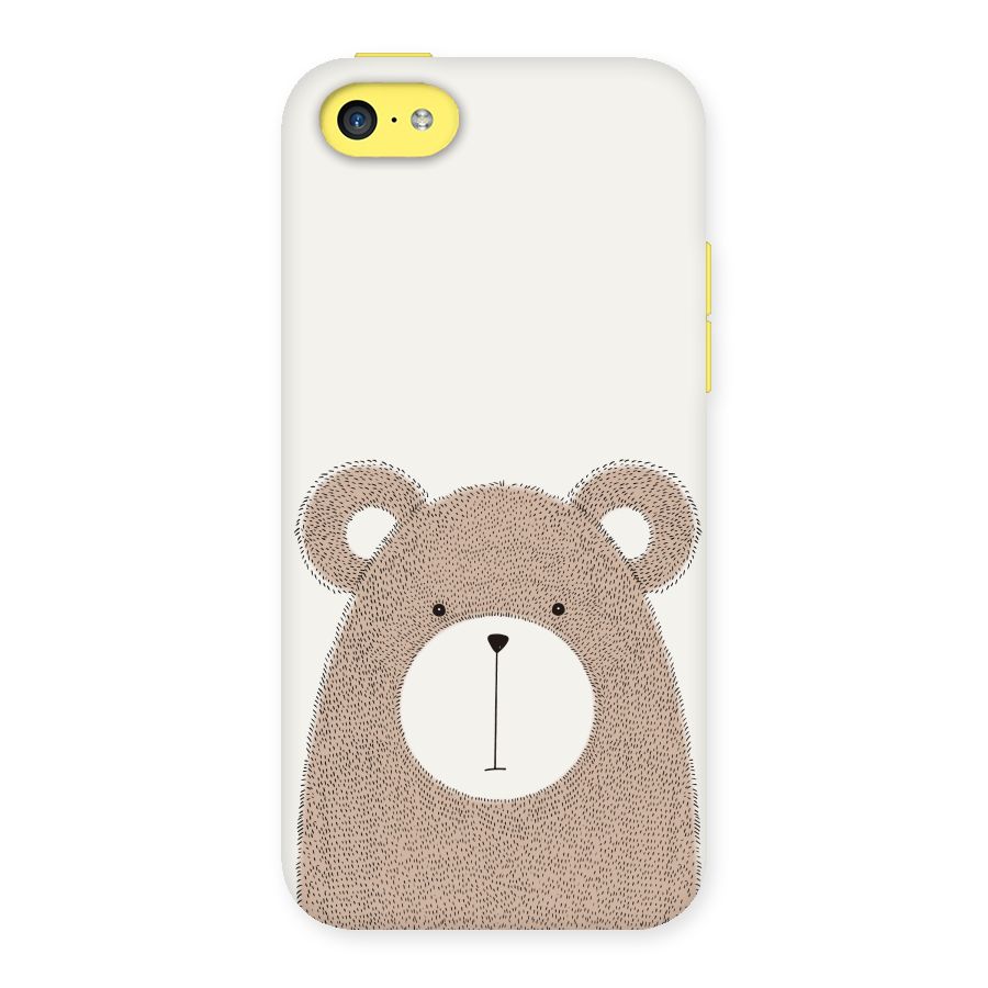 Cute Bear Back Case for iPhone 5C
