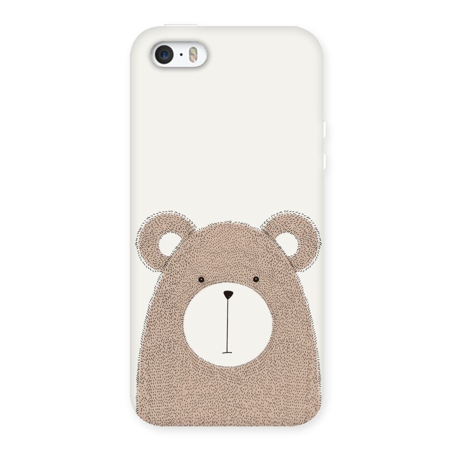 Cute Bear Back Case for iPhone SE