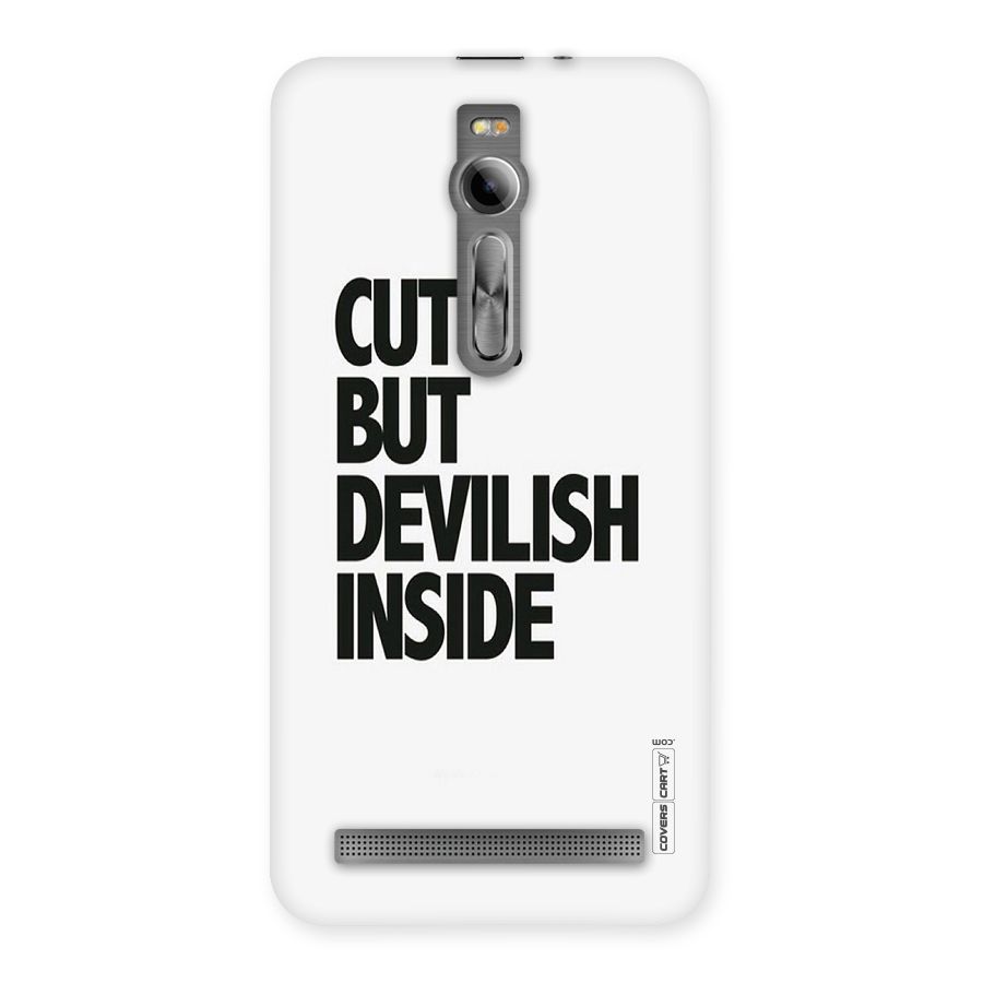 Cute But Devil Back Case for Asus Zenfone 2