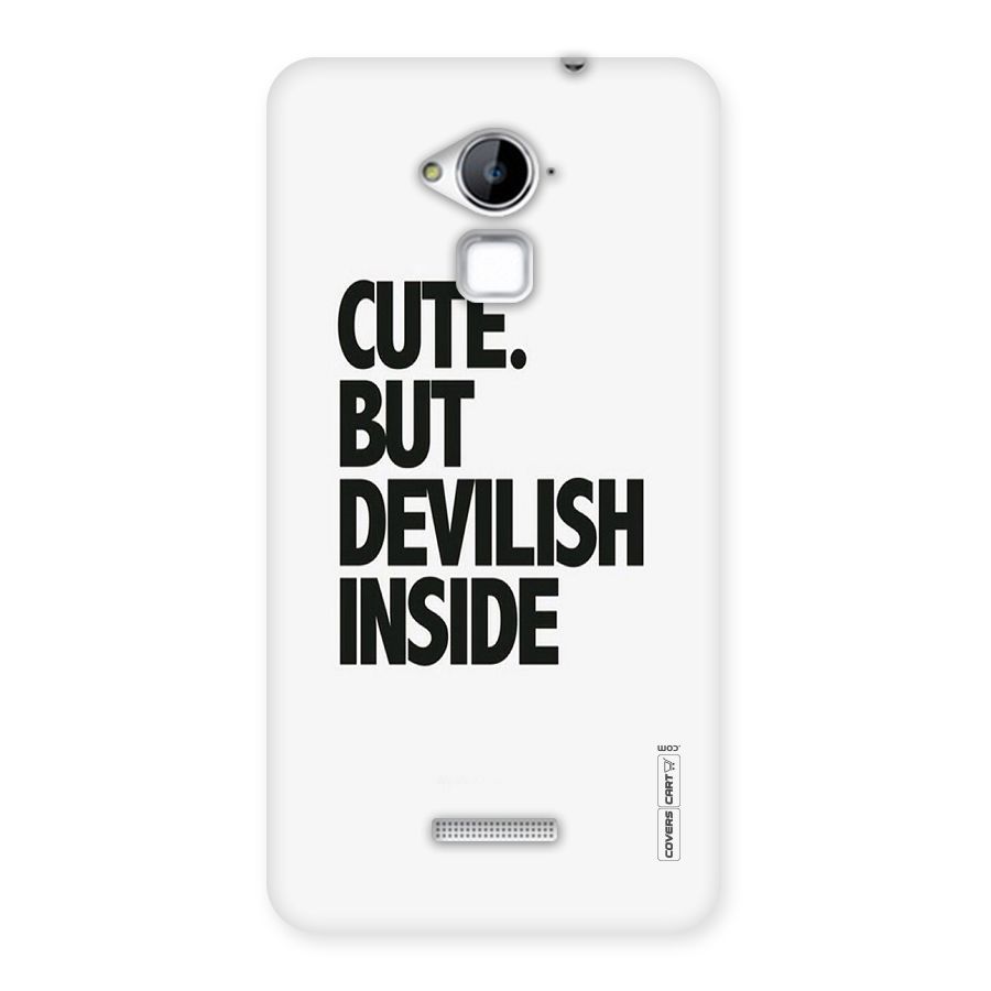 Cute But Devil Back Case for Coolpad Note 3