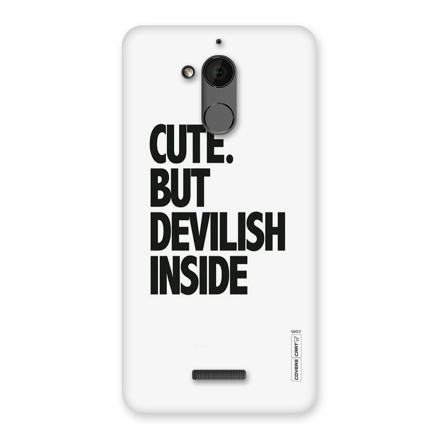 Cute But Devil Back Case for Coolpad Note 5