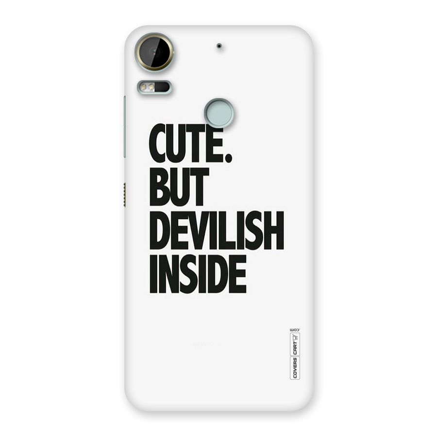 Cute But Devil Back Case for Desire 10 Pro
