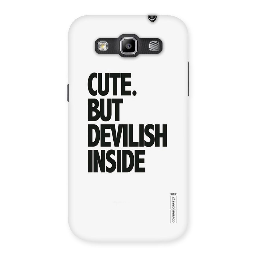Cute But Devil Back Case for Galaxy Grand Quattro