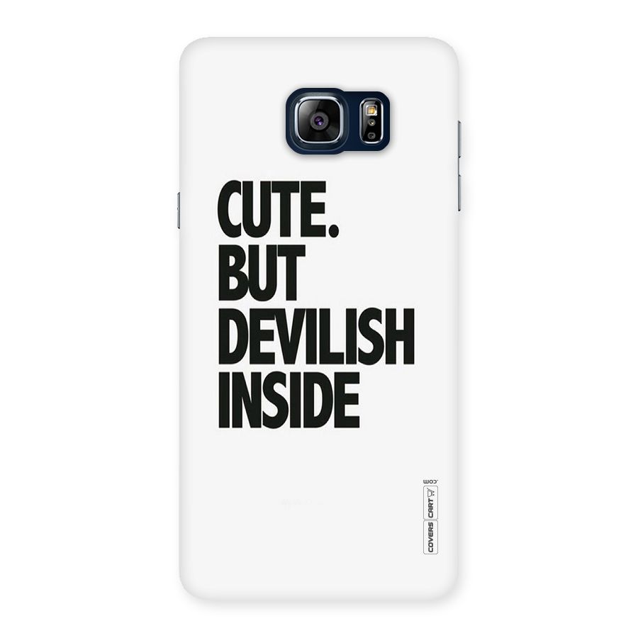 Cute But Devil Back Case for Galaxy Note 5
