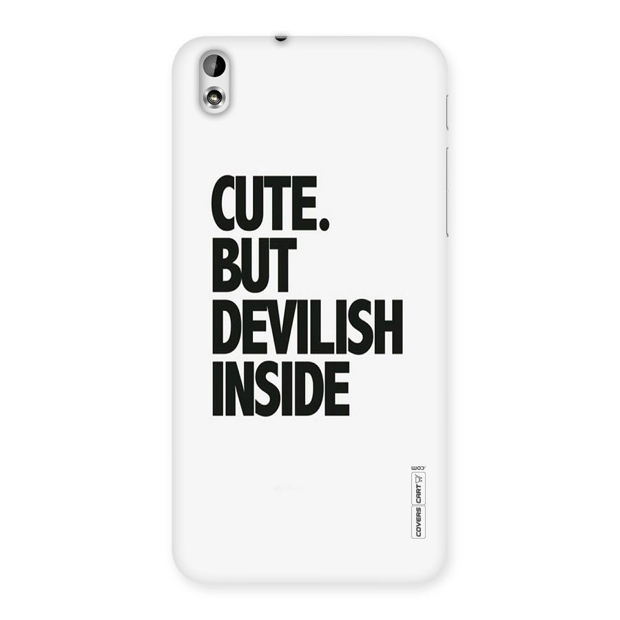 Cute But Devil Back Case for HTC Desire 816g