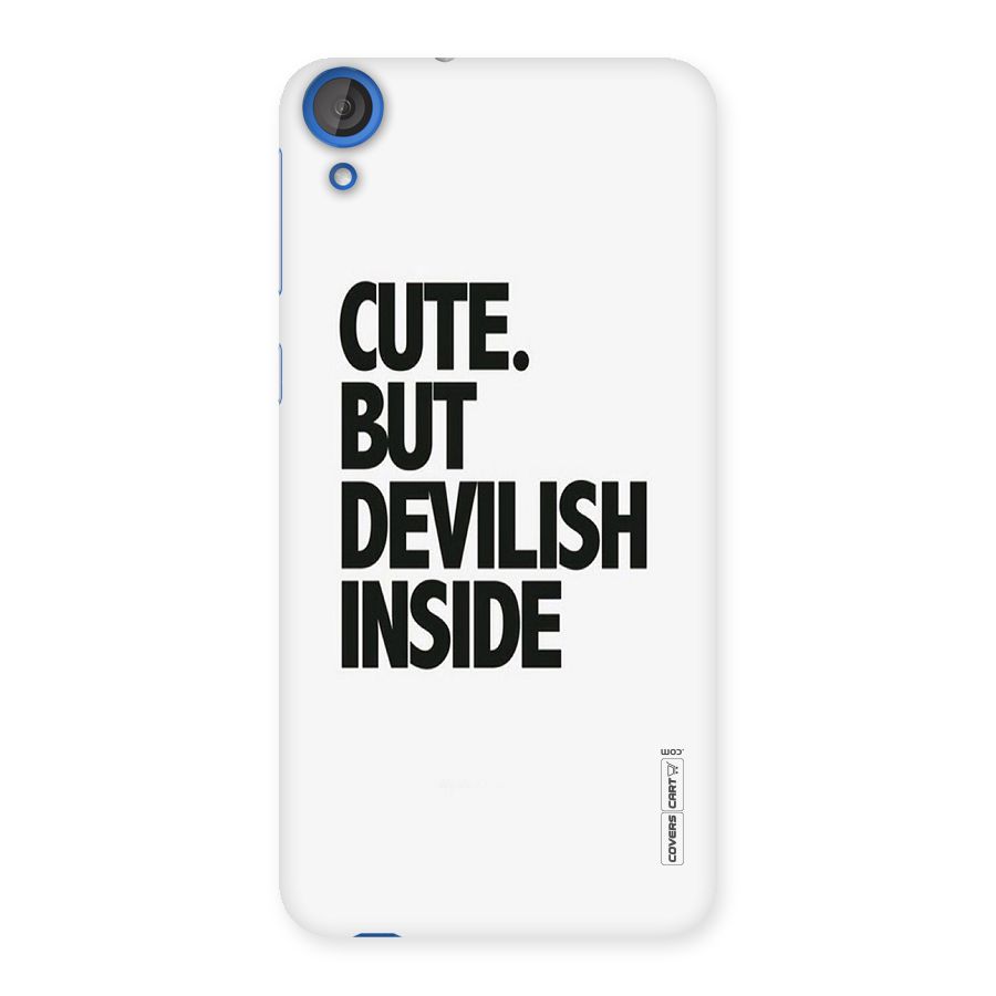 Cute But Devil Back Case for HTC Desire 820