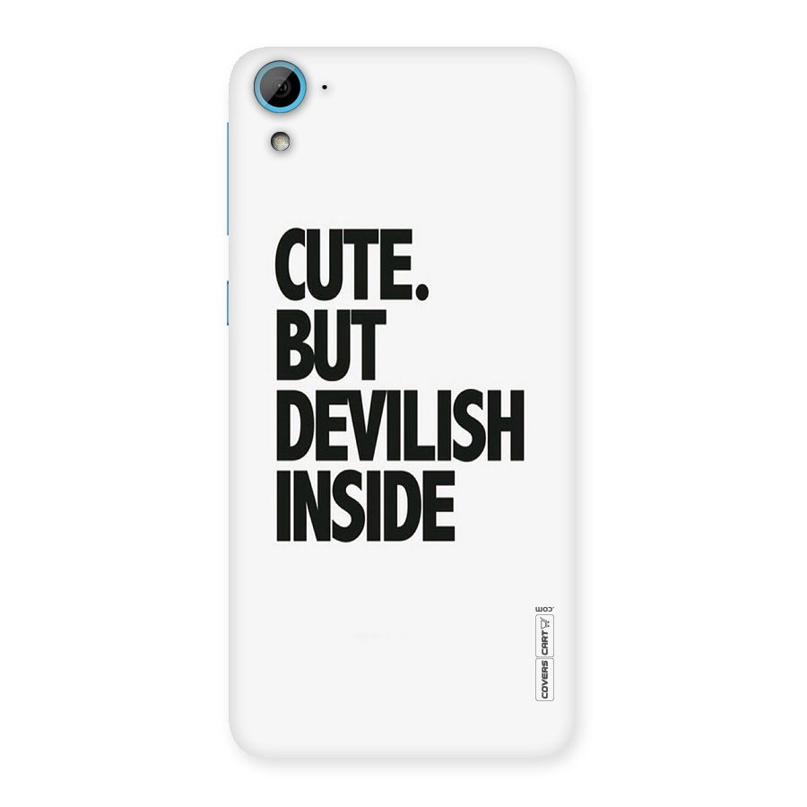 Cute But Devil Back Case for HTC Desire 826