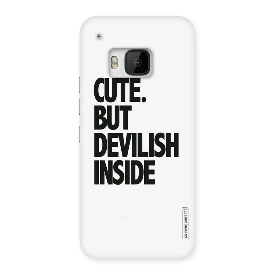 Cute But Devil Back Case for HTC One M9