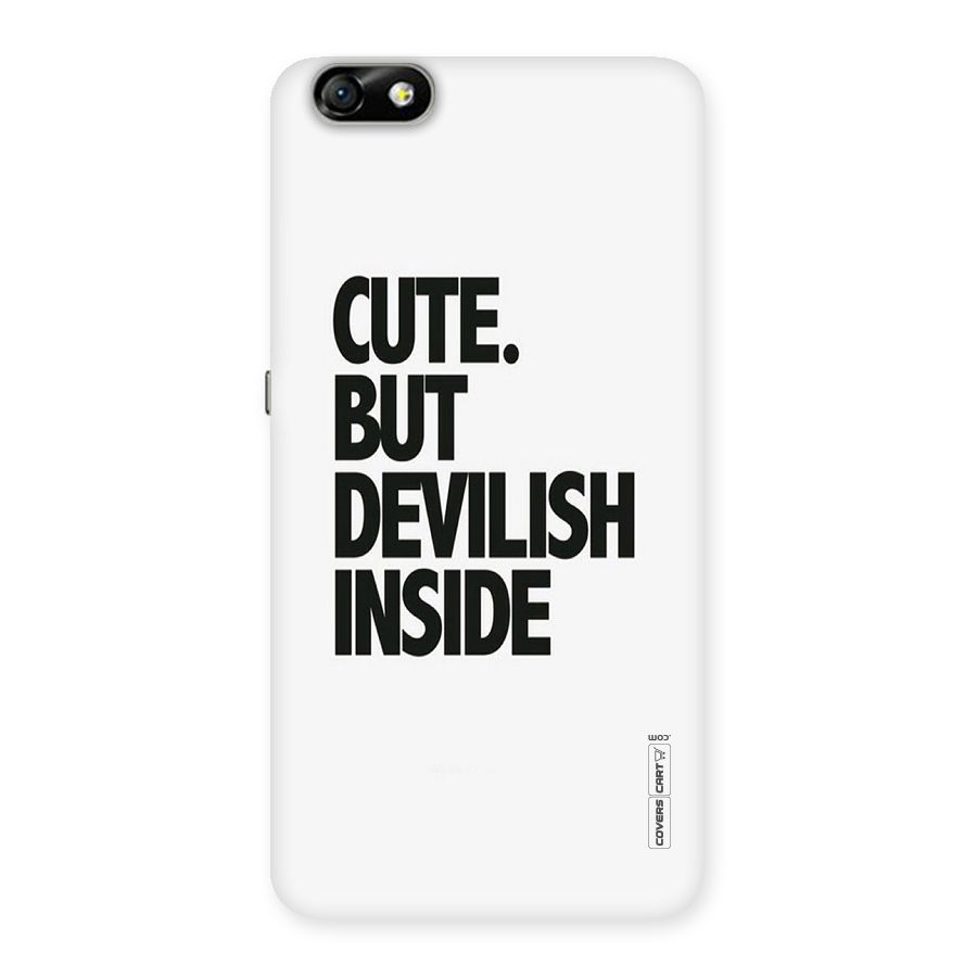 Cute But Devil Back Case for Honor 4X