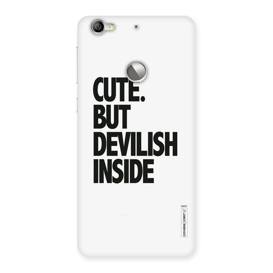 Cute But Devil Back Case for LeTV Le 1s
