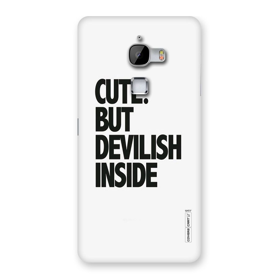 Cute But Devil Back Case for LeTv Le Max