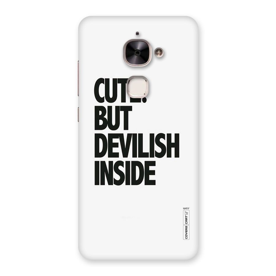 Cute But Devil Back Case for Le 2