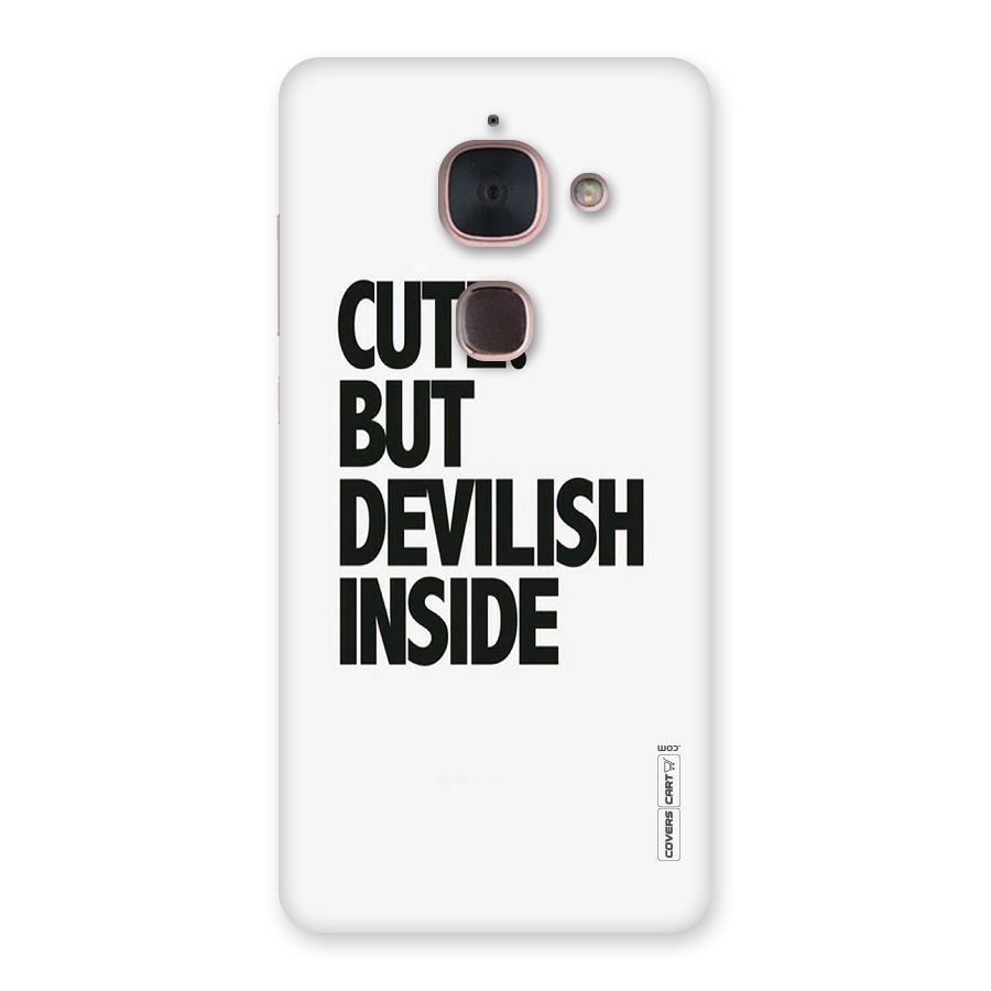 Cute But Devil Back Case for Le Max 2