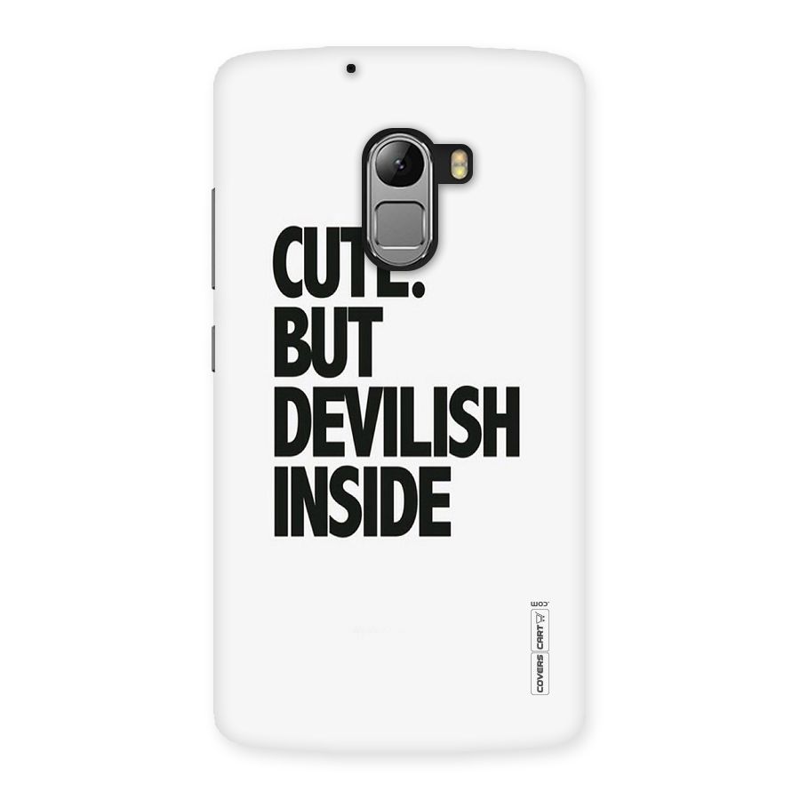 Cute But Devil Back Case for Lenovo K4 Note