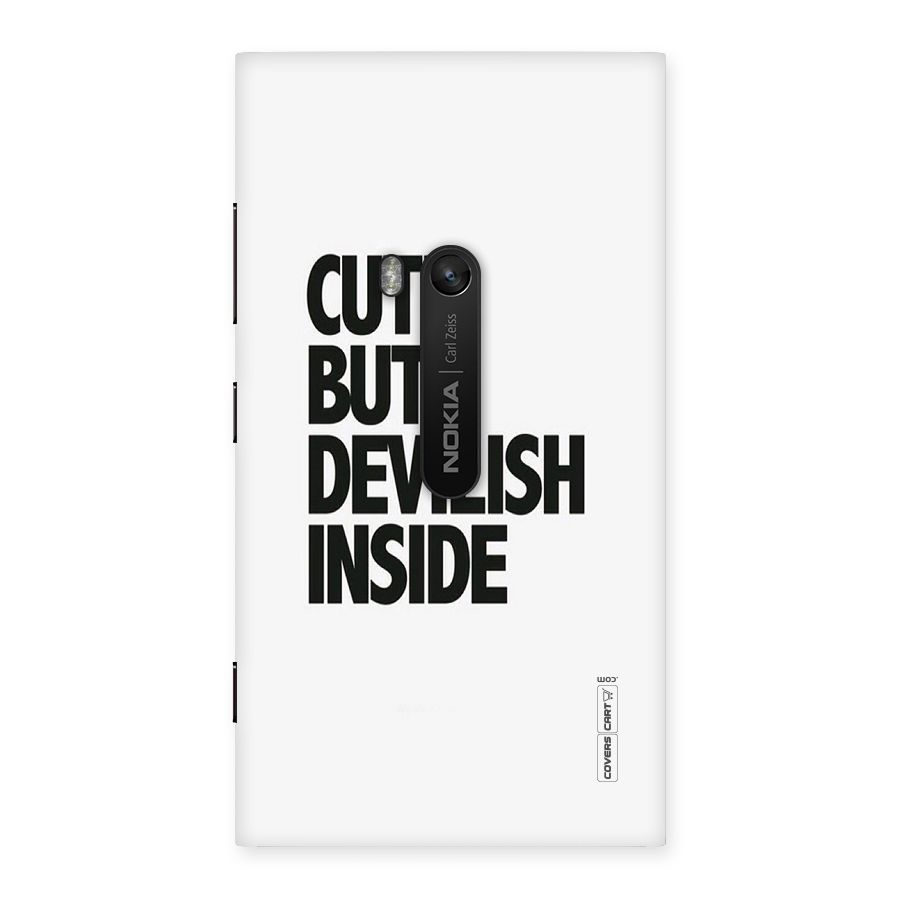 Cute But Devil Back Case for Lumia 920