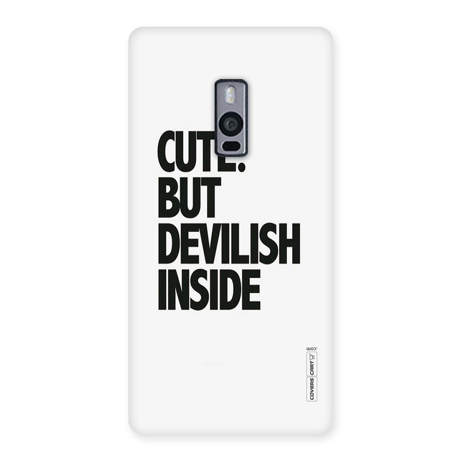 Cute But Devil Back Case for OnePlus Two
