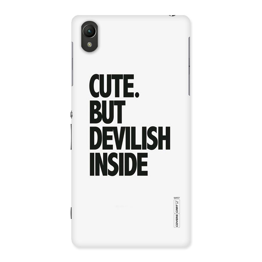 Cute But Devil Back Case for Sony Xperia Z2