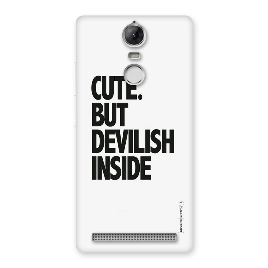 Cute But Devil Back Case for Vibe K5 Note