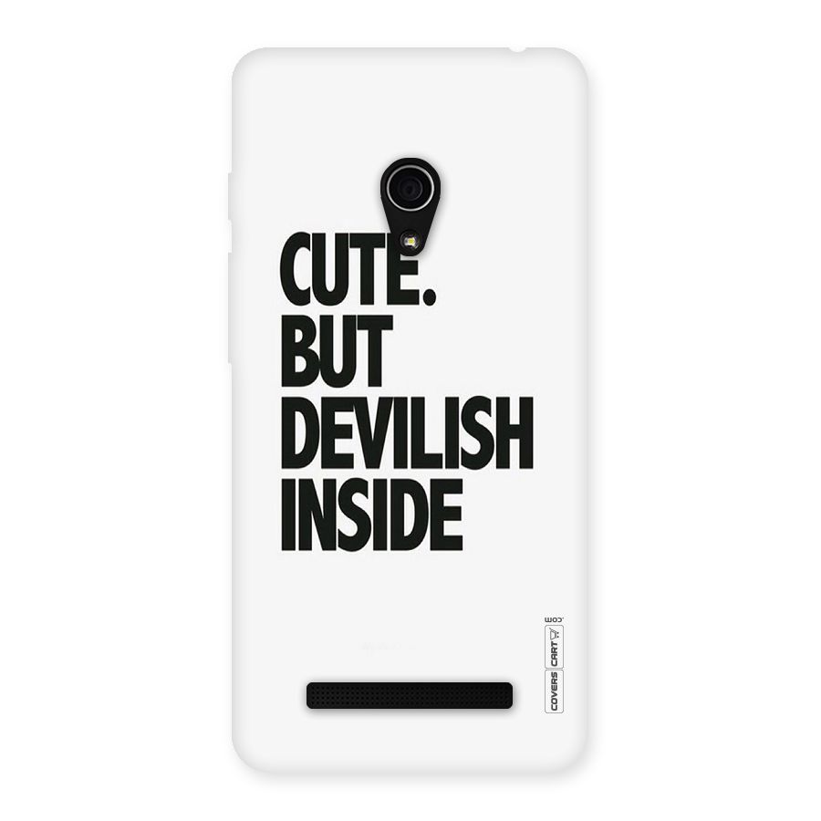 Cute But Devil Back Case for Zenfone 5