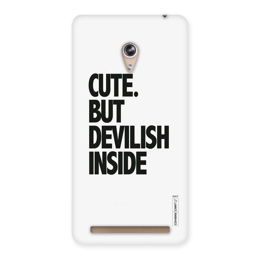 Cute But Devil Back Case for Zenfone 6