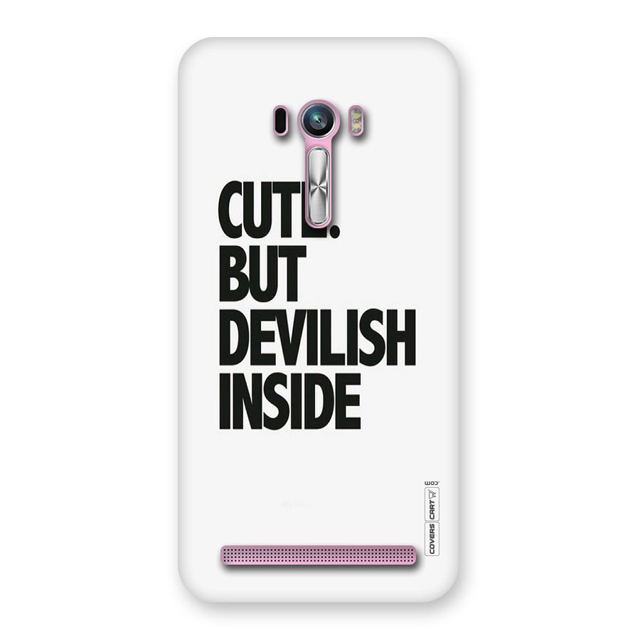 Cute But Devil Back Case for Zenfone Selfie