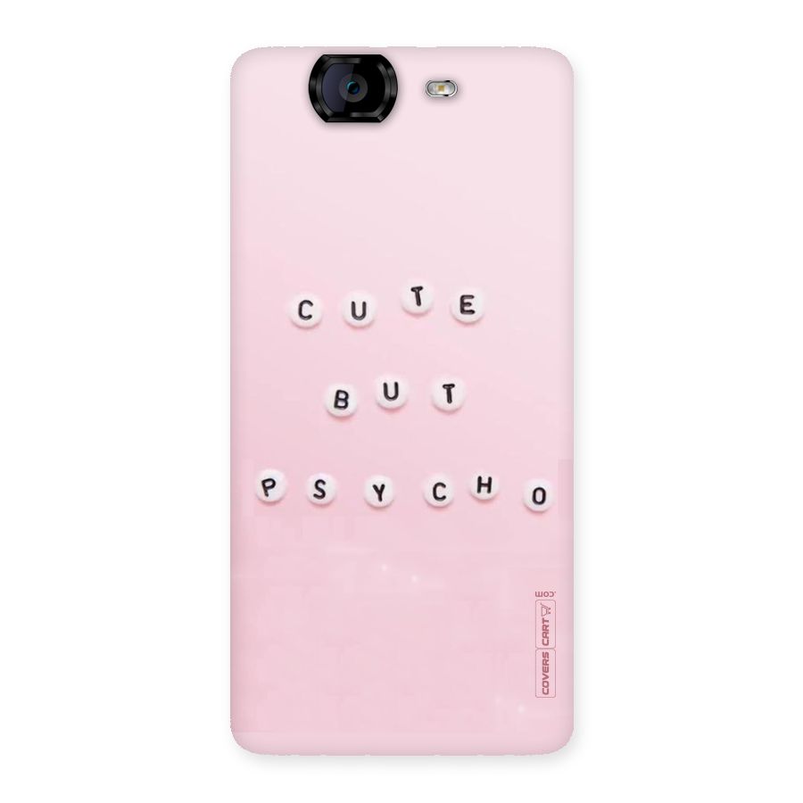 Cute But Psycho Back Case for Canvas Knight A350