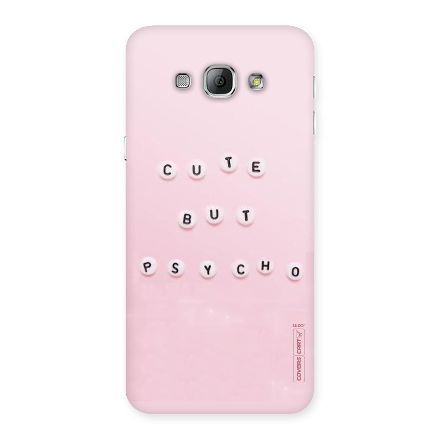 Cute But Psycho Back Case for Galaxy A8