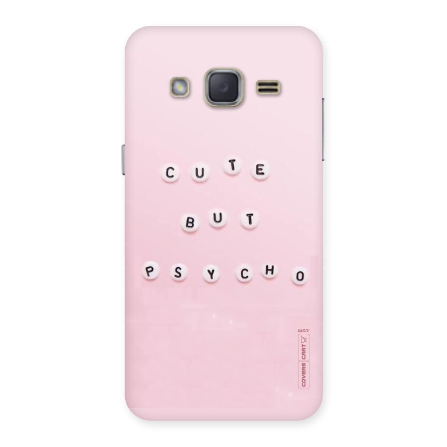 Cute But Psycho Back Case for Galaxy J2