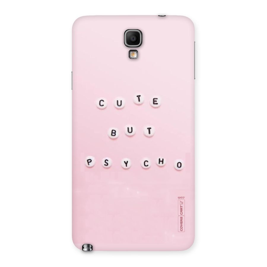 Cute But Psycho Back Case for Galaxy Note 3 Neo