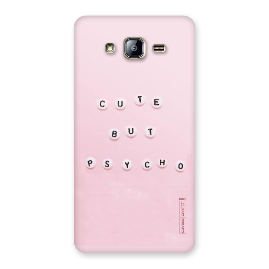 Cute But Psycho Back Case for Galaxy On5