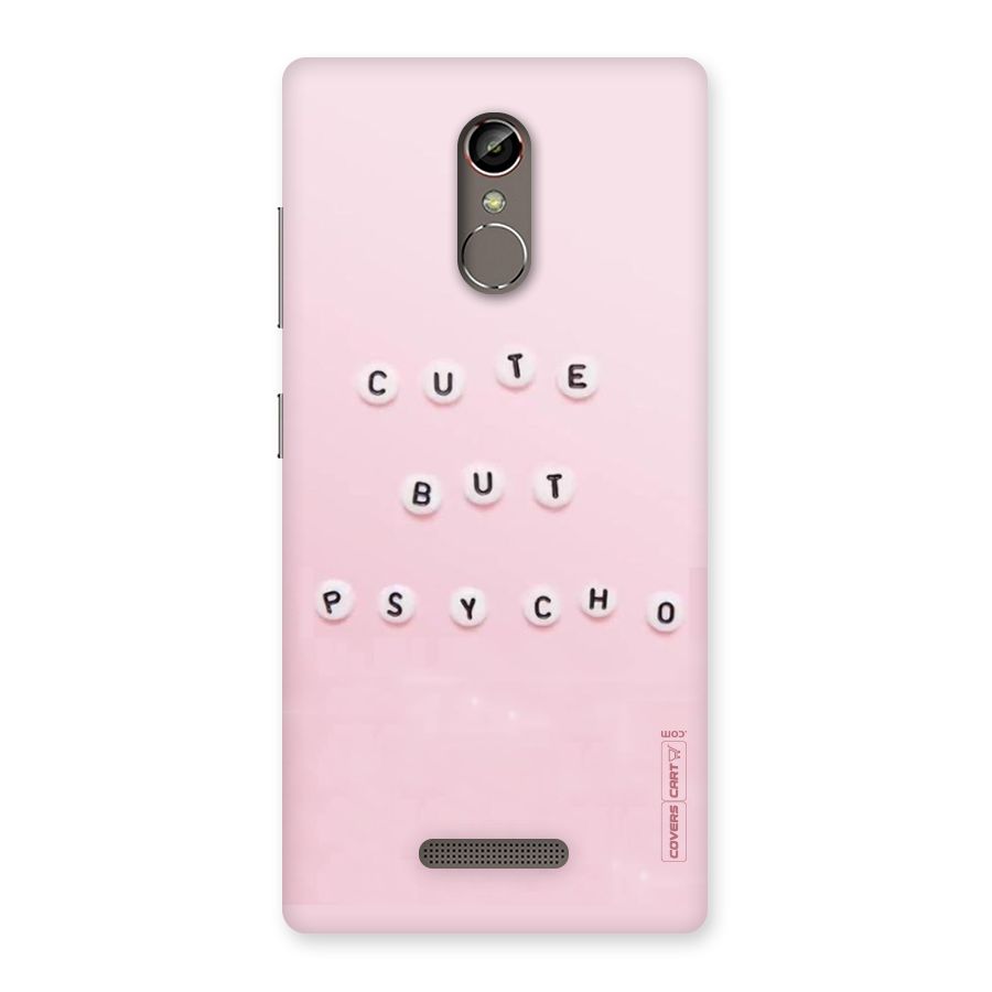 Cute But Psycho Back Case for Gionee S6s