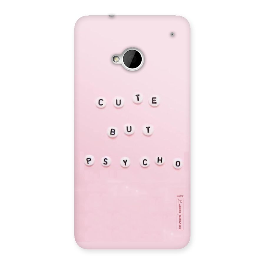 Cute But Psycho Back Case for HTC One M7