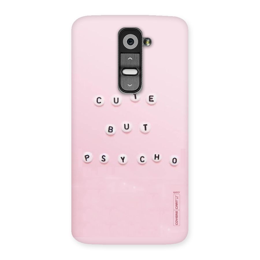 Cute But Psycho Back Case for LG G2