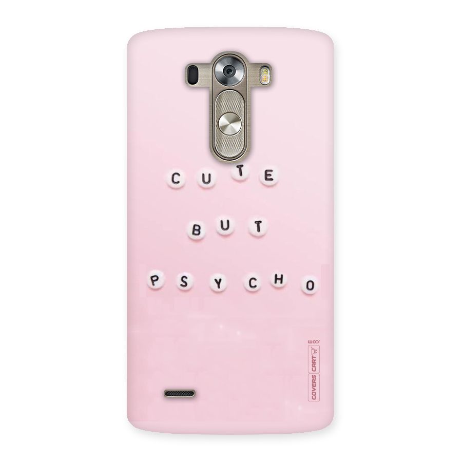 Cute But Psycho Back Case for LG G3