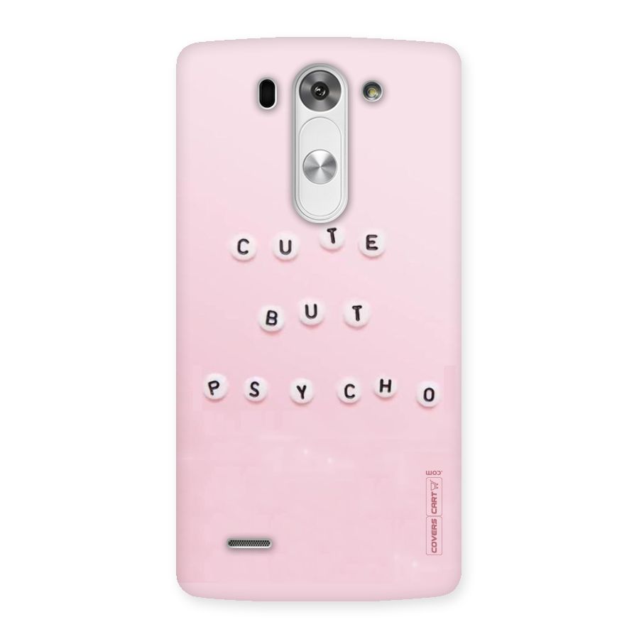 Cute But Psycho Back Case for LG G3 Mini