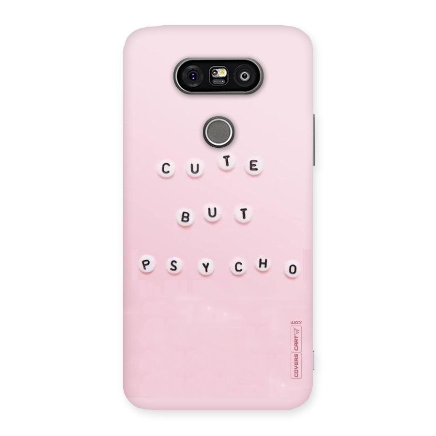 Cute But Psycho Back Case for LG G5