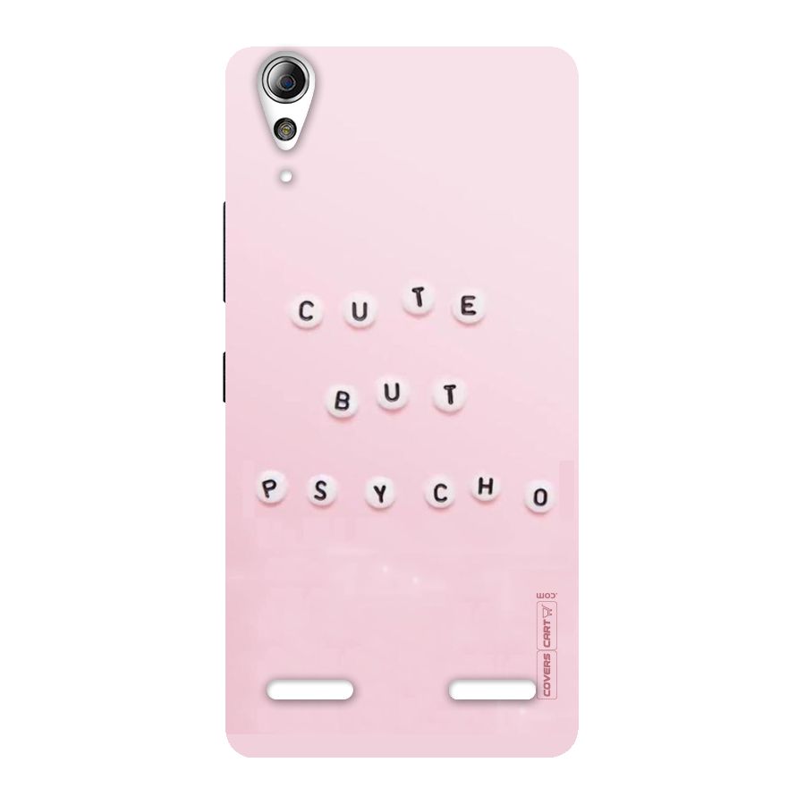 Cute But Psycho Back Case for Lenovo A6000