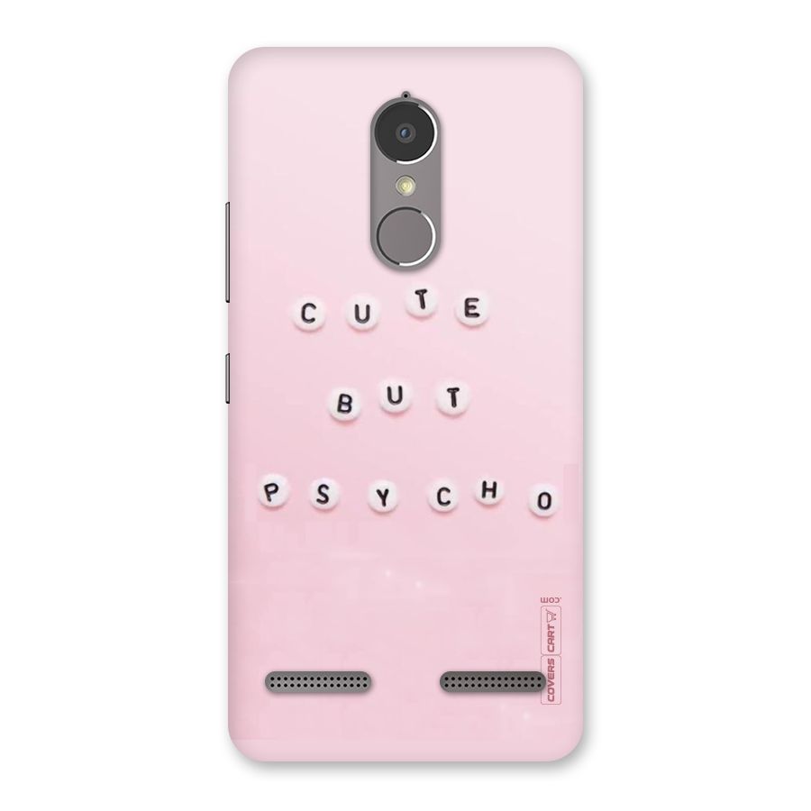 Cute But Psycho Back Case for Lenovo K6