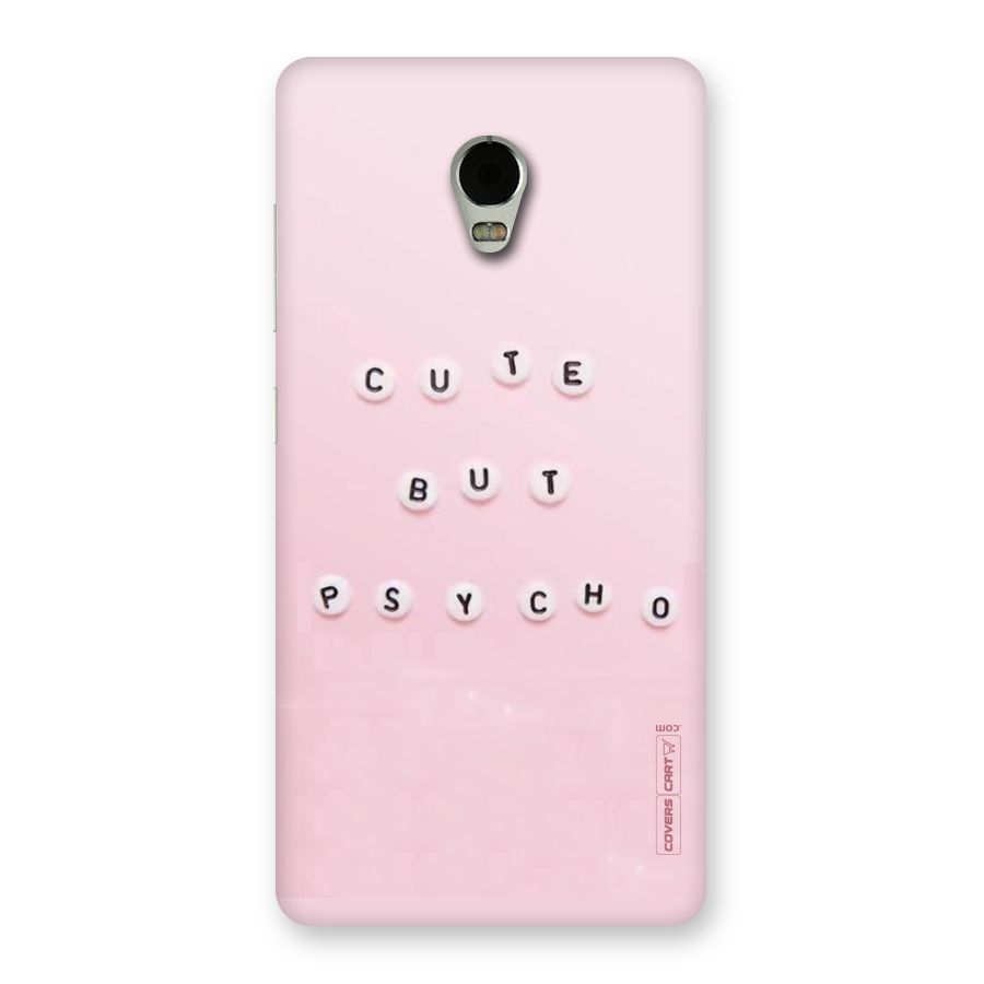 Cute But Psycho Back Case for Lenovo Vibe P1