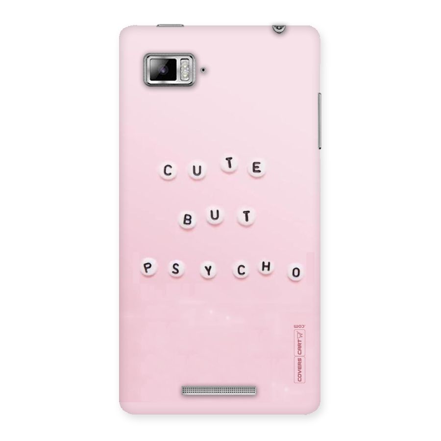 Cute But Psycho Back Case for Lenovo Vibe Z K910